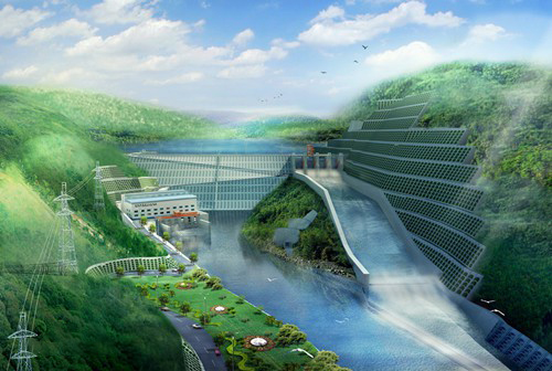 昔阳老挝南塔河1号水电站项目